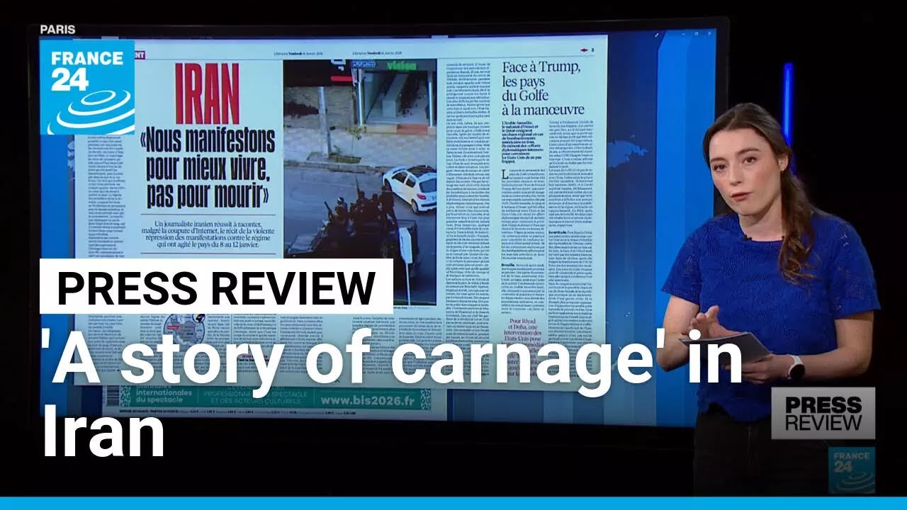 'A story of carnage' in Iran, told by a journalist on the ground • FRANCE 24 English
