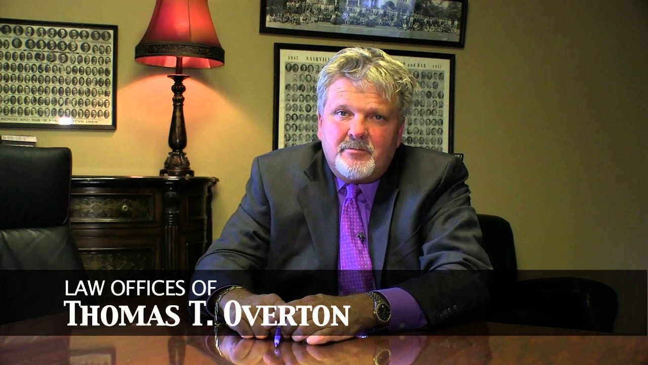 Thomas Overton Criminal Defense Lawyer Nashville, TN YouTube