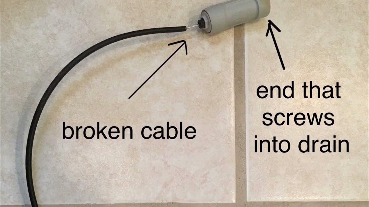 Replacing an American Standard Speed Connect Control Cable, Cam Assembly, and Drain Plug YouTube