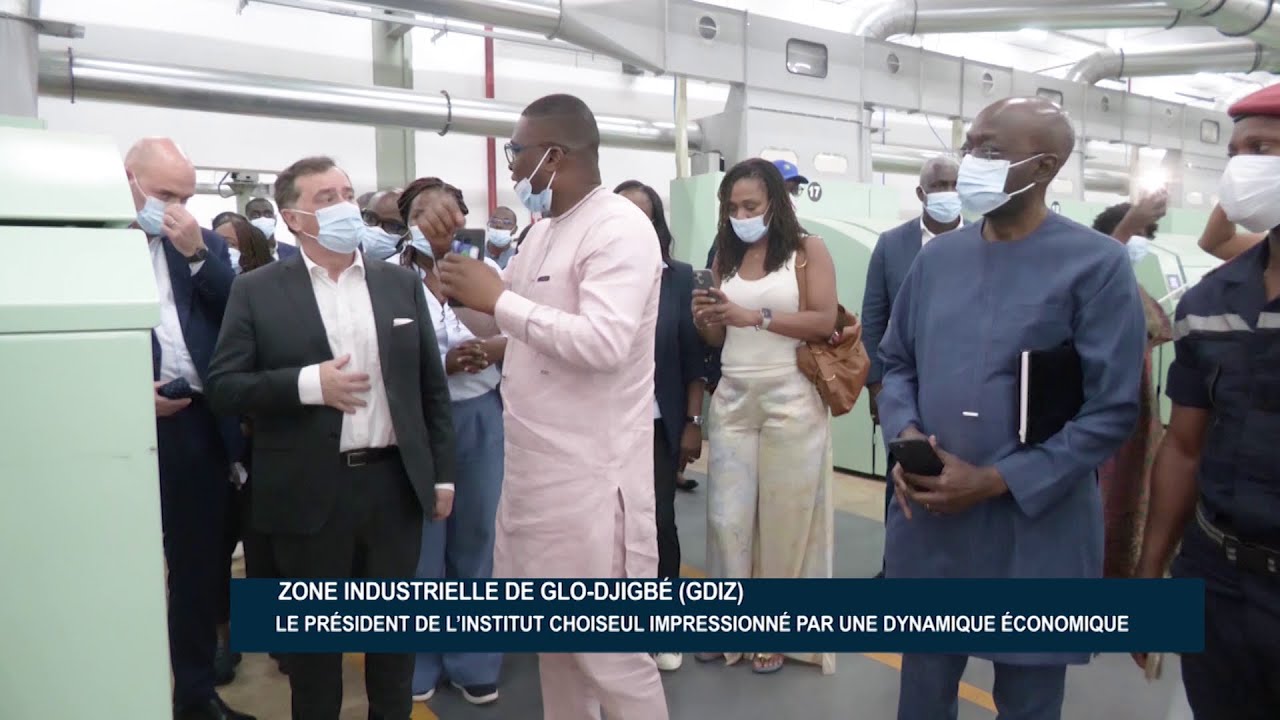 Zone industrielle de Golo-Djigbé (GDIZ) : Le Président de l’Institut CHOISEUL impressionné