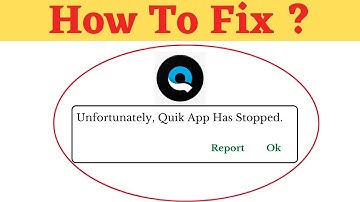 Unfortunately,Quick Has Stopped Error in Android - App Not Open Problem | AllTechapple