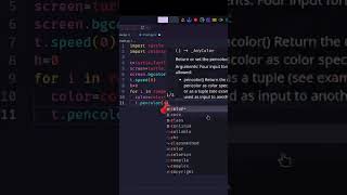 python turtle graphics tutorial #trending