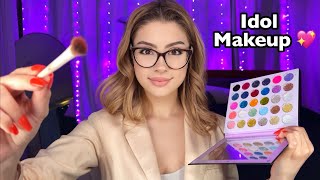 ASMR Doing Your Makeup (You're a CELEBRITY) 📷 Layered Sounds Personal Attention For SLEEP 😴