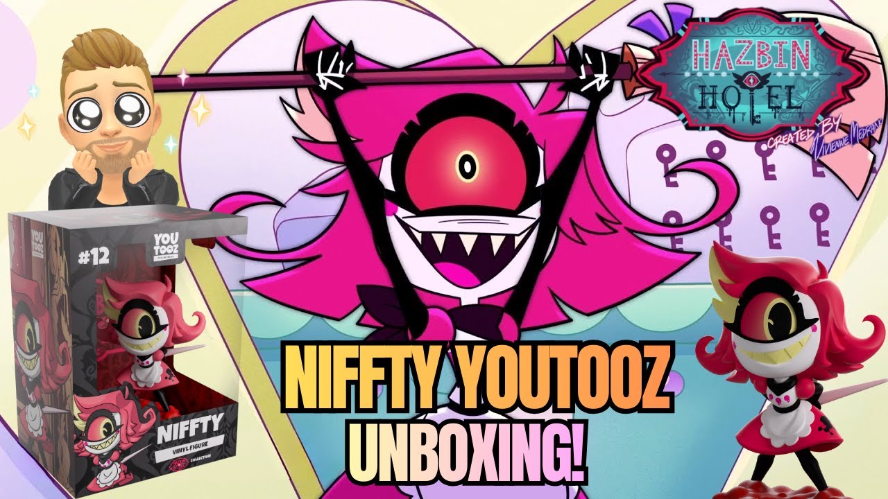 Hazbin Hotel Niffty Youtooz Unboxing - YouTube