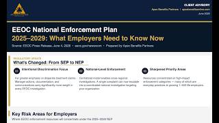 Jen Pinkham joins Apex to talk EEOC National Enforcement Plan and Professional Liability with AI