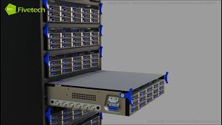 Fivetech－Application of Draw Latch - Slide Lock & Latch Lock on Server chassis