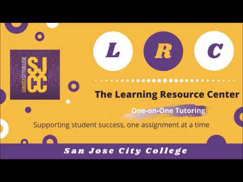 Sjcc--Learning Resource Center Online Tutoring