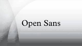 Open Sans