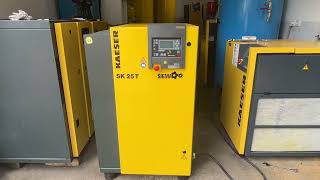 KAESER Screw compressor with integrated air
