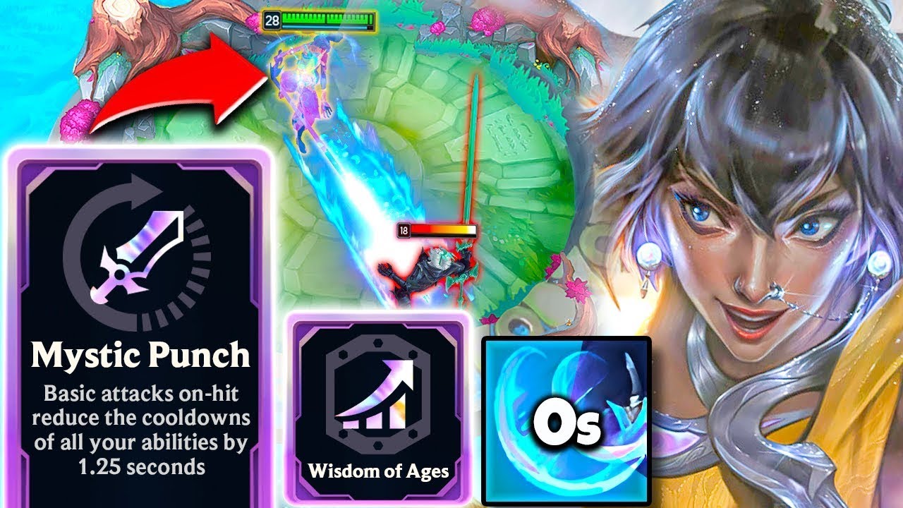 This is why Nilah is the most broken marksman in Arena...