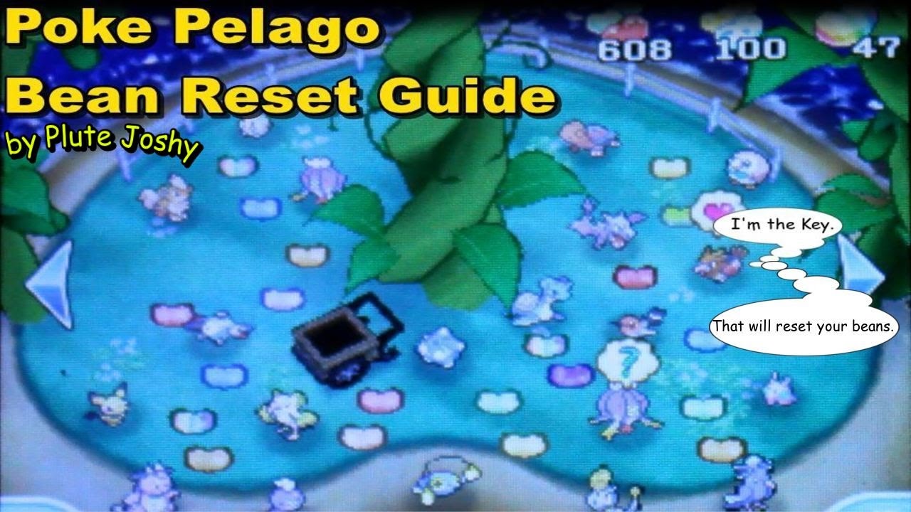 Pokemon Sun & Moon Poke Pelago Bean Reset Guide YouTube
