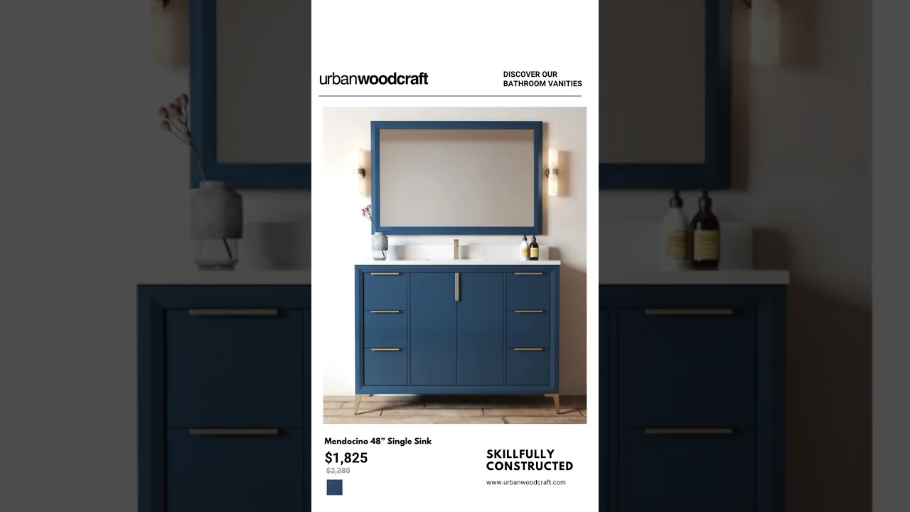 Vanity sink expertly crafted from nurtured timber 