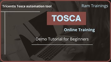Tosca Training Demo | Tricentis Tosca (no coding) automation testing tool | tutorial for beginners