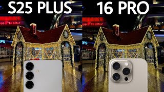 Samsung Galaxy S25 Plus VS iPhone 16 Pro Camera Test Comparison