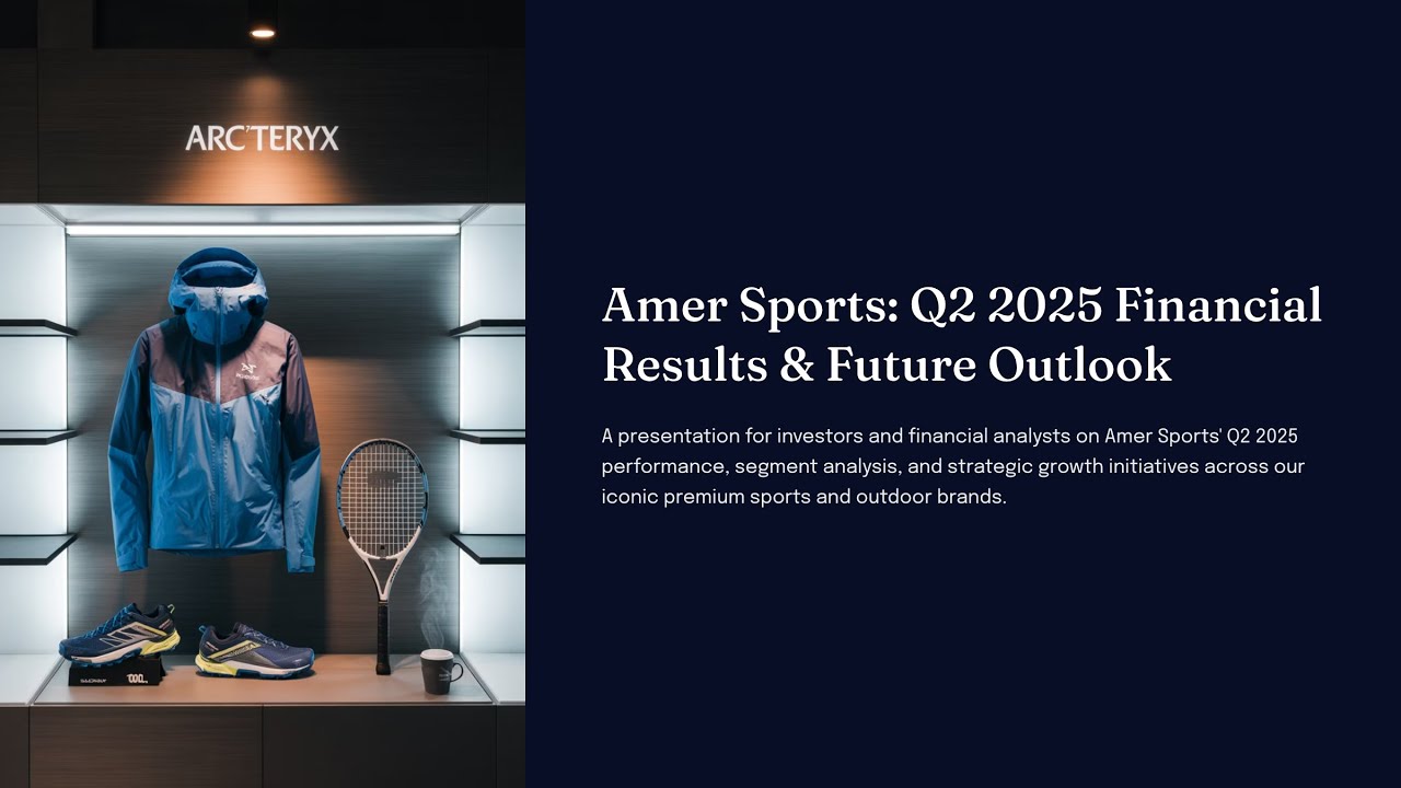Amer Sports: Soaring Q2 2025 Results & Raised Full-Year Outlook! ?