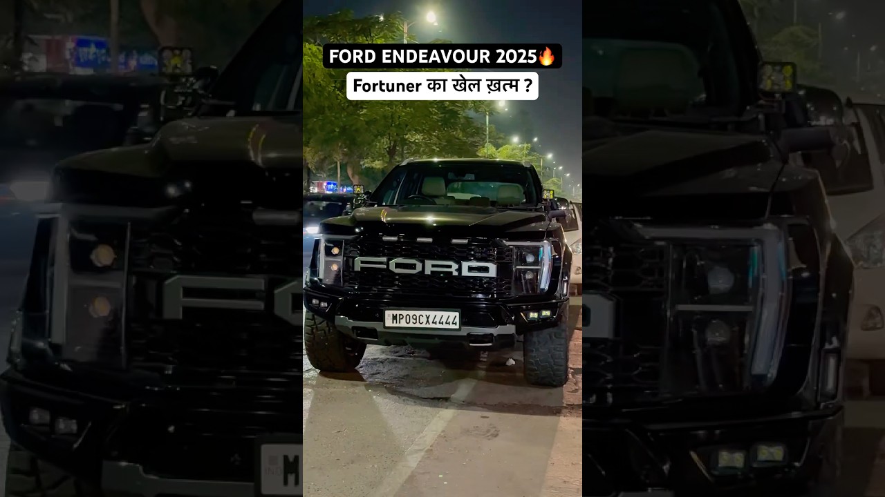 😱FORTUNER का खेल ख़त्म ? FORD ENDEAVOUR (EVEREST) COMING BACK TO INDIA ? 