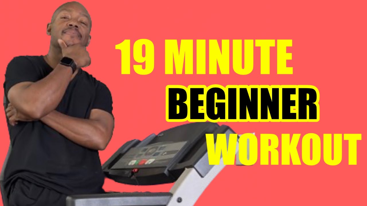 19 Min Beginner Treadmill Workout I Follow Along - YouTube