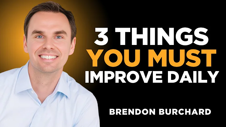 3 Daily Habits to Change Your Life Forever! | Brendon Burchard Speech