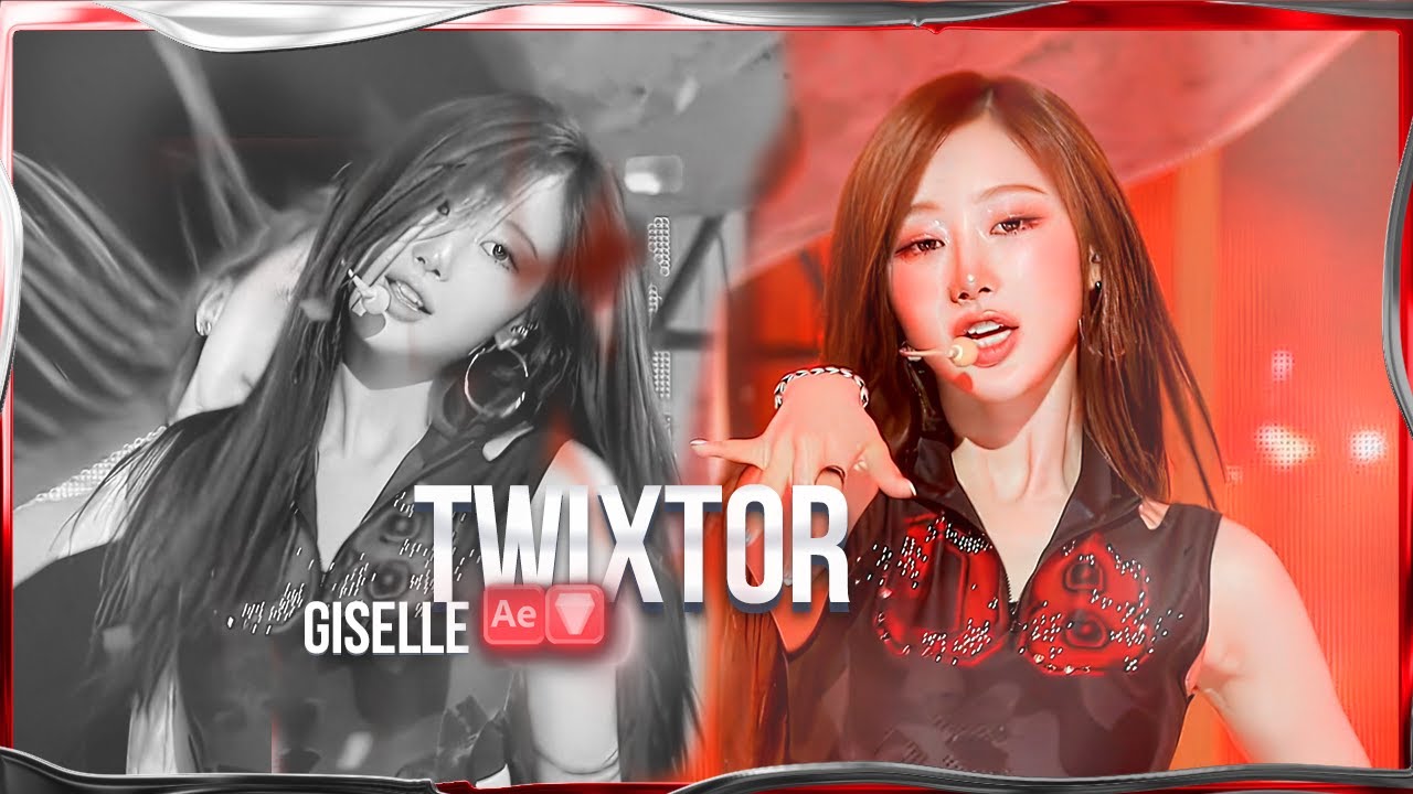 MEGA TWIXTOR CLIPS 4K aespa  GISELLE FACECAM