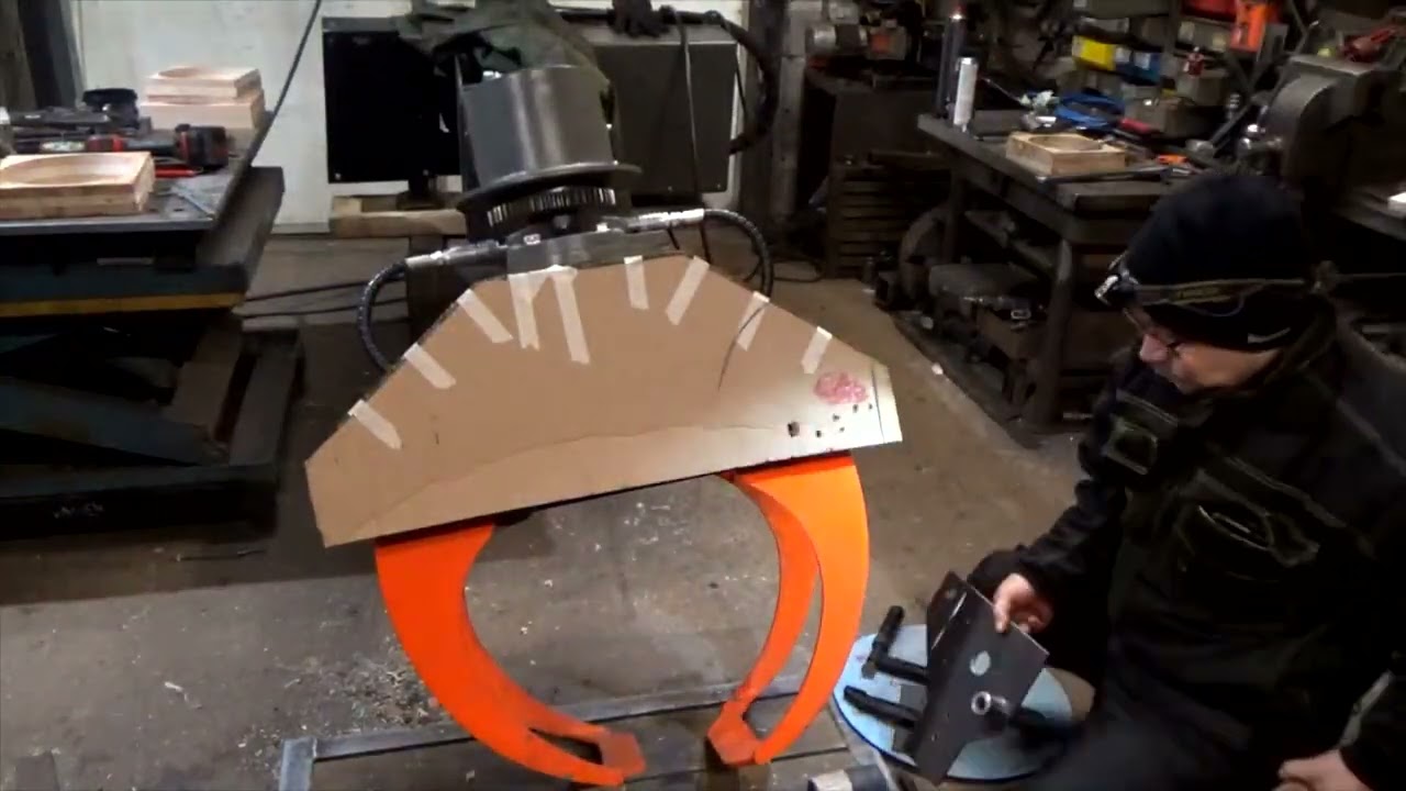 Kourasaha osa 1 |Homemade graplesaw 360 free rotation part 1|