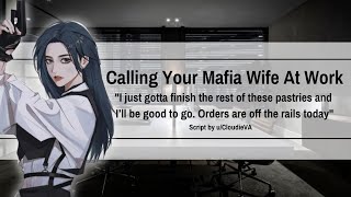 Calling Your Mafia Wife At Work [F4A] [Secret Identity] [Sweet] [Mafia Leader] [GFE] [ASMR]