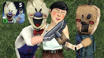 Ice Scream 5 Friends NEW GAME Full History NEW CHARACTERS Walkthroughs (IOS ANDROID)