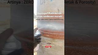 Penyambungan Tiang Pancang (Spun Pile) atau NDT Penetran Las Tiang Pancang (penetrant test welding)