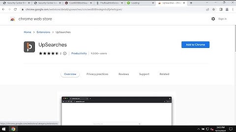 UpSearches browser hijacker removal video.