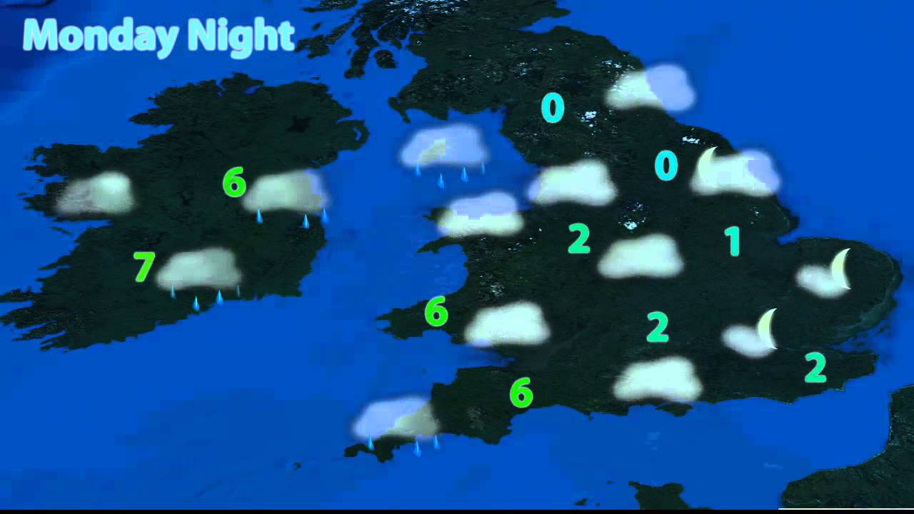 UK & Ireland Weather Forecast - Feb 9-11, 2014 - YouTube