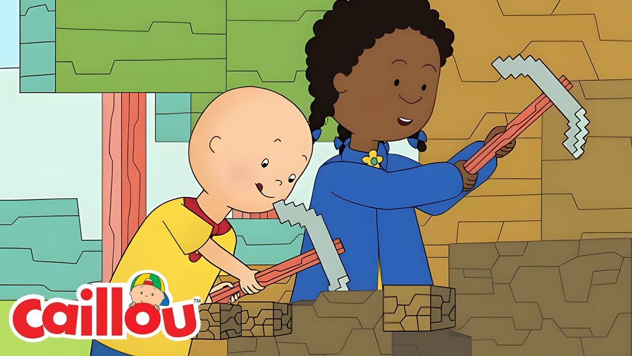 L'aventure Vidéoludique de Caillou | Les Nouvelles Aventures de Caillou | Caillou en Français