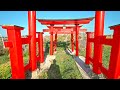 4K・ Japan - Walking and flying at rural Hachinohe Okuki・4K HDR