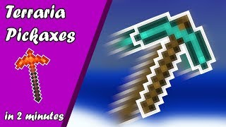 Pickaxes in a Nutshell - Terraria