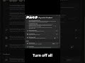 Turn OFF These Windows Settings RIGHT NOW!