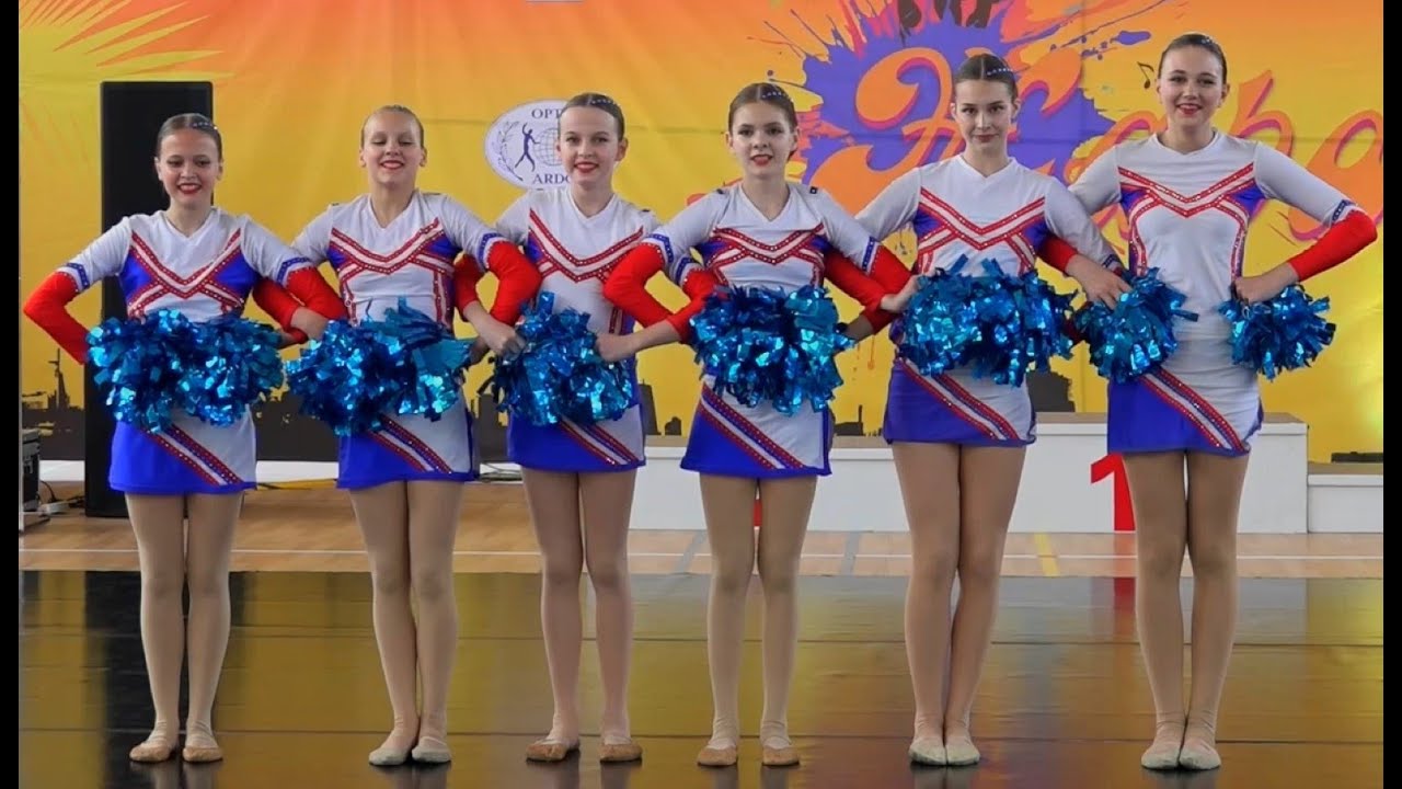 Regional competitions in Cheer-sport, Majorettes. *ZHARA*, Krasnodar. Team "Calypso", Volzhsky.