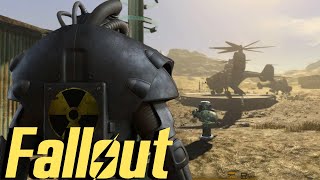 Enclave Air Base Settlement Build - Fallout 4 New Vegas