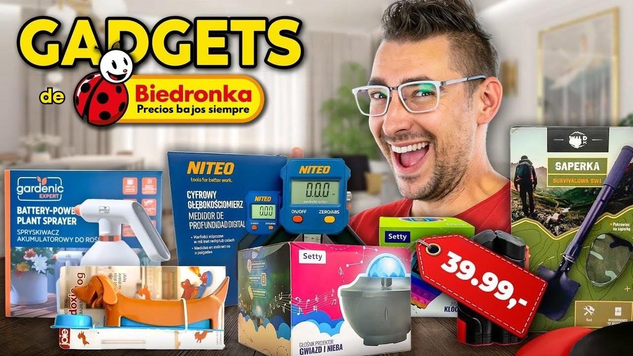 Probando gadgets virales de Biedronka, ¿valen la pena?