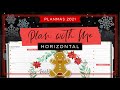 My Very Merry Wreath Planner Challenge Theme :: Plan with Me Classic Happy Planner Setup Horizontal