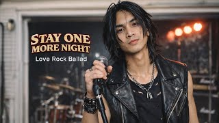 Stay One More Night English Tagalog lyric video – Love Rock Ballad 2026 | Breakpoint