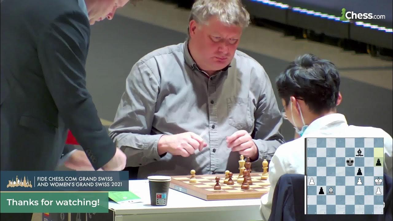 FINAL ROUND, FIDE Chesscom Grand Swiss 2021, Hosts Muzychuk and Conquest