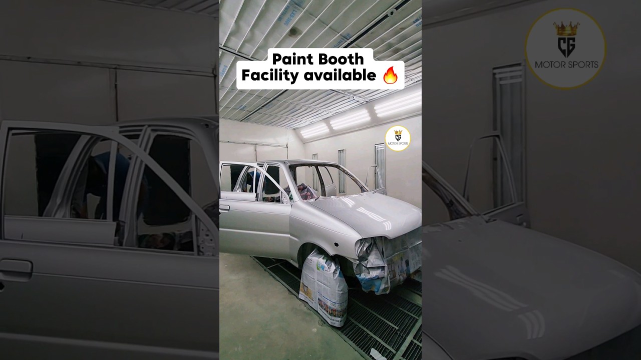 Paint Booth Facility Available 🔥03134137393 
