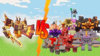 Ignis VS ALL BOSSES ( Cataclysm/Mutantmore/ Dungeon ) #minecraft #minecraftmemes #mobs #dungeon