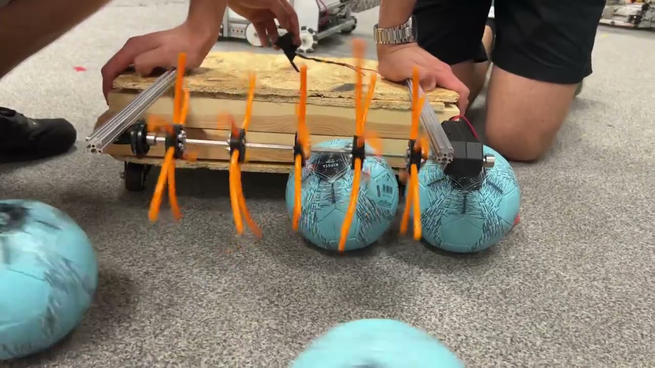 FGC 2025 Prototypes: Round Belt Rollers Intake v2