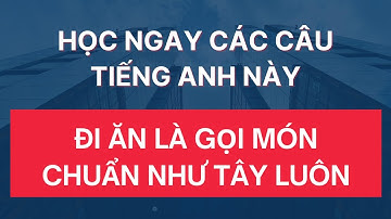 #241: Luyện Nghe Mấy Câu Tiếng Anh Giao Tiếp Này Khi Đi Nhà Hàng Gọi Món Chuẩn Như Tây Luôn Giọng Mỹ