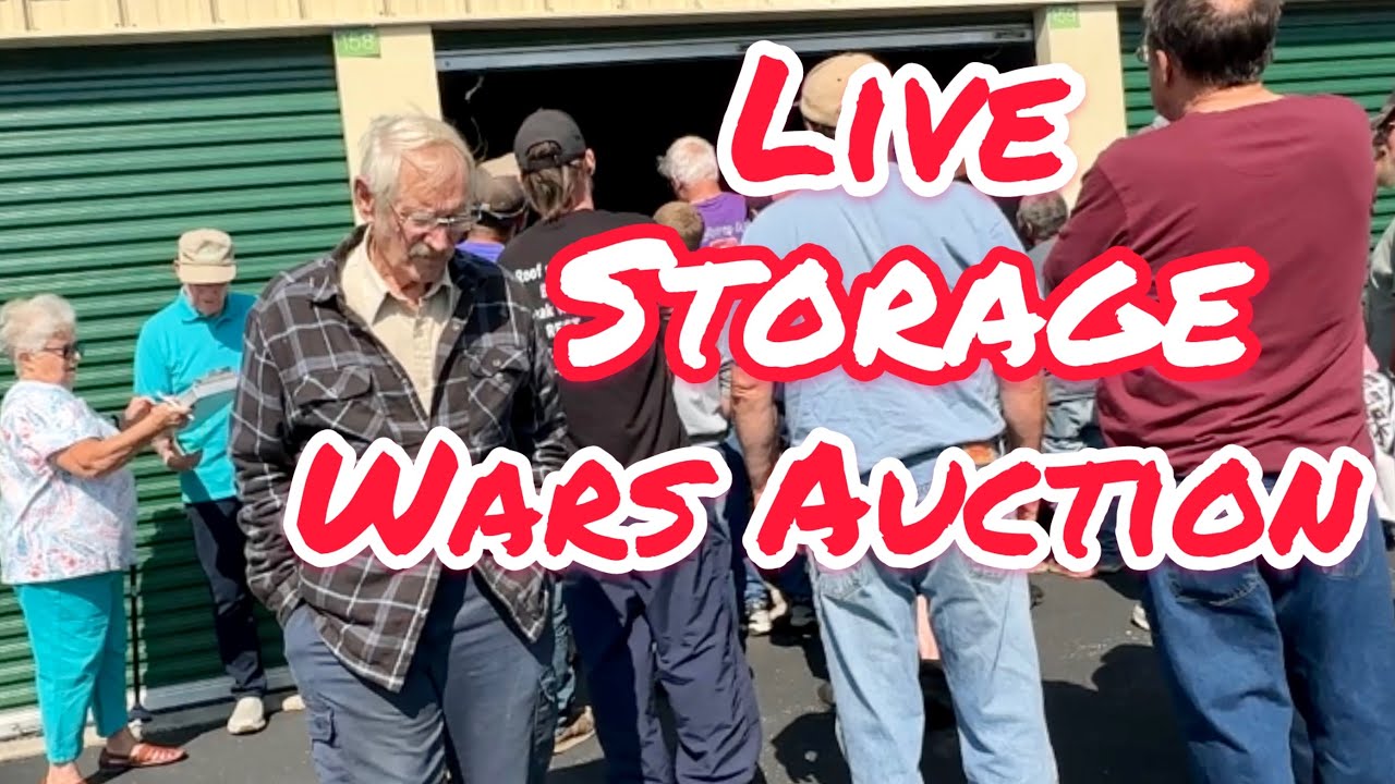 Real Live Storage Wars Storage Unit Auction In Findlay, Ohio! 