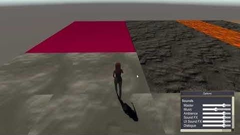 Demo of Footstep vfx-sfx system in Unity