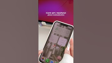 IOS 17 MINIMALIST SETUP ☁️ clean girl aesthetic 🤍 PHONE MAKEOVER  ✨ CUSTOMIZE WITH ME 🌷