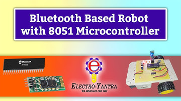 Bluetooth Controlled Robot With 8051 Microcontroller