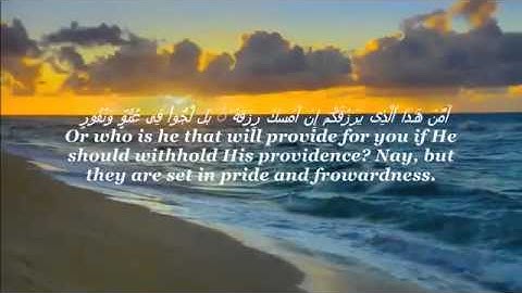 السوره المنجيه بإذن الله من عذاب القبر..الملك