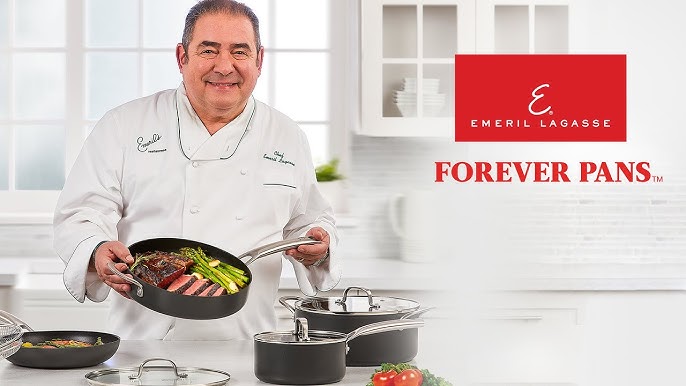 Emeril Everyday - With the Crisper Basket insert, you won't need any other  pans in your kitchen! Emeril's Forever Pans let you fry, crisp, and steam  all of your favorite meals and