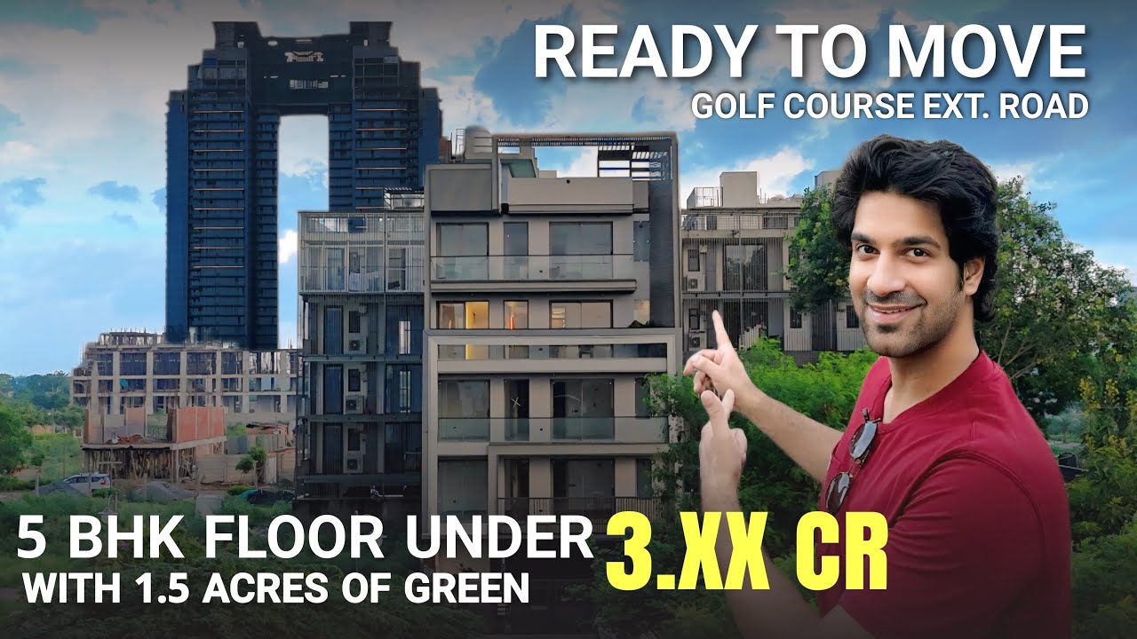 Builder Floor In Gurgaon | Golf Course Extension Road | With 1.5 Acres Of Greens 